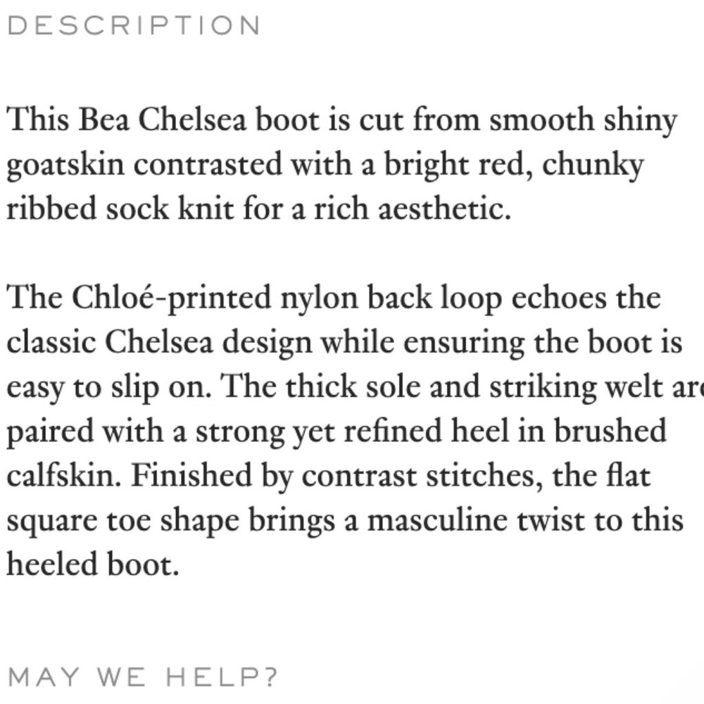 SOLD rare Chloe Bea Chelsea Boot - Picture 16 of 16